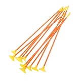 HOLIDYOYO 10 Stück Teiliges Saugnapfpfeile aus Robustem Kunststoff für Indoor und Outdoor...