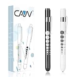 CAVN Diagnostikleuchte Medizinische Penlight (2-STÜCK), Wiederverwendbare Diagnostische LED...