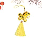 Ornament Jahr des Pferdes 2026 – Nachahmung Stickerei, Urlaubsdekoration, Jahr des Pferdes...