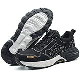 Arbeitsschuhe für Herren mit Stahlkappe, Leichte atmungsaktive & unzerstörbare, Clickers und...