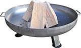 Feuerschale Ø 80 cm aus 2,5mm Stahl für Garten, Balkon und Terrasse, Feuerkorb und Feuertonne,...