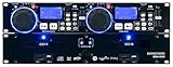 Pronomic CDJ-230 Doppel DJ CD Player mit USB & SD (2-Kanal DJ Desk mit separatem Controller, Pitch...