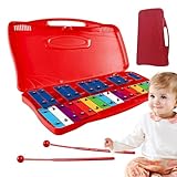 Chromatisches Glockenspiel – Gelb-Rot-Blau-Tasten-Set, Gestimmtes Musik-Lerninstrument Für...