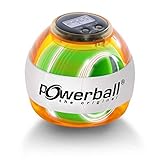Powerball Max Red, gyroskopischer Handtrainer mit rotem Lichteffekt inkl. Drehzahlmesser,...