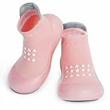 flintronic Krabbelschuhe Baby, Lauflernschuhe Kinder, Rutschfeste Hüttenschuhe Sockenschuhe, für...
