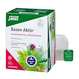 Salus Basen-Aktiv Mariendistel Löwenzahn Tee - 1x 40 Stück (72 g) - Kräutertee Nr. - Salus Tee...