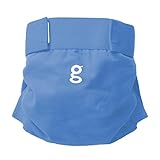 Gnappies Gigabyte blau weiche Baumwolle gPants Windelhose, Große XL