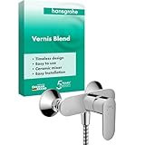 hansgrohe Vernis Blend - Duscharmatur Aufputz für 1 Verbraucher, Mischbatterie Dusche,...