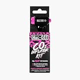 Muc-Off CO2 Inflator Kit, Rennrad - Co2 Pumpe Fahrrad für Rennräder mit Presta- oder Schrader-...