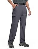Slättourdo Herren Outdoor Wanderhose Zip Off Wanderhose Abnehmbar Trekkinghose Outdoorhose...