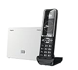 Gigaset Comfort 550A Ip Base Dect Telephone Caller Id Black, S30852-H3037-R104