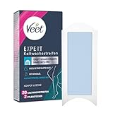 Veet Expert Kaltwachsstreifen Körper & Beine - Wachsstreifen zur Haarentfernung für alle Hauttypen...