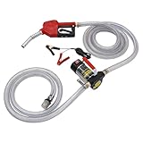 Selbstansaugende Dieselpumpe Heizölpumpe Ölabsaugpumpe Kraftstoffpumpe Umfüllpumpe Ölpumpe...