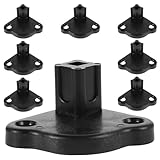 ANDRESLAD 8 Stück Zeltfußhalterungen für Pavillons Wetterfeste Leichte Markisenstützfüße für...