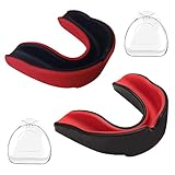 Zahnschutz, 2 Stücke Mundschutz Boxen, Sport Mundschutz, für MMA Kampfsport Boxen, Taekwondo,...