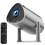 KAITOL Mini Beamer, 4K FHD 1080P Projektor, 180°Dreh Tragbarer Videoprojektor Unterstützt 5G WiFi...
