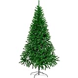 GIGALUMI 120 cm großer ausklappbarer künstlicher Weihnachtsbaum, realistischer grüner...
