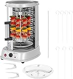 Royal Catering Vertikalgrill Dönergrill Hänchengrill RCGV-1400 (21 L, 4-in-1, Leistung: 1.500 W,...