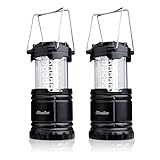 Diealles Campinglampe, 2 Pack 30 LEDs Campinglampe, Faltbare Wasserdicht Camping Licht mit Haken,...