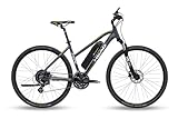 Head Damen e I-Peak RM Joy E-Crossbike, grau/grün, 46