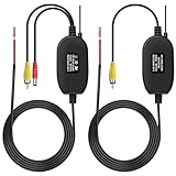 MEIRIYFA Auto 2.4G Wireless Farbe Video Sender und Empfänger für Fahrzeug Backup Kamera/Front Auto...