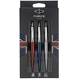 Parker Jotter London Trio Discovery Pack: Kugelschreiber (Royal Blue) | Gelstifte (Red Kensington) &...