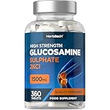 Glucosamin Sulfat 1500mg 2KCl | Glucosaminsulfat | 360 Hochdosiert Tabletten | Glucosamine Sulphate...