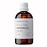 Mandelöl 100ml - 100% reines Basisöl von wesentlich. - natürliche Pflege für Haut und Haar