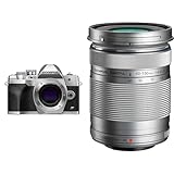 Olympus OM-D E-M10 Mark IV Micro-Four-Thirds-Systemkamera & M.Zuiko Digital ED 40-150mm F4‑5.6 II...