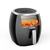 Zstar Heißluftfritteuse 8 Programme 8L Ölfreie Airfryer Friteuse Heissluft Fritteusen Air Fryer...