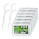 Dental Floss, 300+40 Stück Zahnseide Sticks Zahnstocher Stick, Zahn Draht Zahnpflege Interdental...