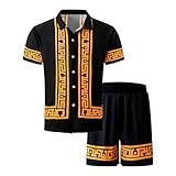 Generisch 2025 Männer Sommer Mode Freizeit Gedruckt Strand Hemd Kurzen Casual Lose Western...