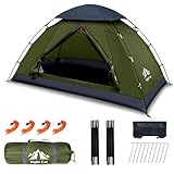 Night Cat Zelt für 1 Person Camping: Wasserdicht Rucksackzelte für 1 Mann Einfache Einrichtung...
