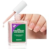 Gelike ec Nagelhärter Wachstums Nagel Rillenfüller: Nudepink Nagelverstärker Reparatur für...