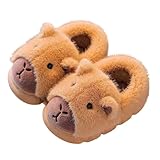 Kinder Hausschuhe für Mädchen und Jungen, Winter Plüsch Pantoffeln Warm Gefüttert Flauschig...