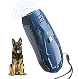Antibell für Hunde, Ultraschall Anti Bell Gerät ​Bellenstopper Hund, Ultraschall-Anti-Bellgerät...