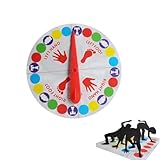 OUDQFCJ 1 Stück Twister Spiel für Kinder & Erwachsen, Kindergeburtstag Spiele Bodenspiel mit...