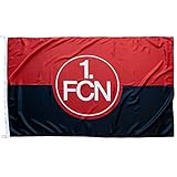 1. FC Nürnberg FCN Hissfahne Fahne 150cm x 100m rot-schwarz