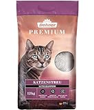 Dehner Premium Katzenstreu Ultra klumpend, 100 % Betonit, 12 kg