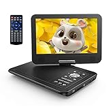 YOTON 12,5' Tragbarer DVD-Player Mit 10,5' HD-Schwenkbildschirm Für Das Auto, Mit Autoladegerät,...