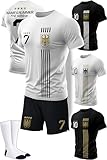 IIIII20Fo7IIIII Fussball Deutschland Trikot Em 2024 Kinder mit eigenem Namen personalisiert - Jungen...
