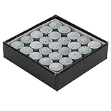 Alomejor 50pcs Pool -Tipps Leder Billard Notwendigkeiten Ersatzwerkzeug für den Täglichen Gebrauch...
