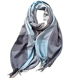 Lykofudi Schal Damen - Winter Warm Karierte Schals, Große Weiche Dicke Tücher Und Wraps...