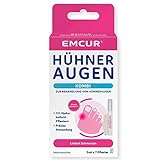 Emcur® Hühneraugen Kombi | Behandlungsstift und 7 Hydrokolloid-Pflaster | für Erwachsene und...
