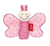 Sigikid Greifling Schmetterling, RedStars Babyspielzeug mit Knisterfolie: greifen, entdecken,...