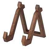 Happyyami Küchenrezeptständer Holz mit Stabilem Standfuß Multifunktionaler Kochbuchhalter für...