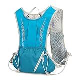 Wasserfester Rucksack, Reflektierender Fahrradrucksack, Wasserdichter Trinkrucksack Mit Großer...