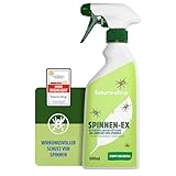 Spinnen Spray 500 ml - Effektive Spinnenabwehr - Abwehrspray mit Langzeitwirkung als Alternative zur...