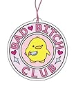 2x Bad Bitch Club Duftbaum Auto lustig Frauen, Auto Duftspender pink, tuning, car air freshener,...