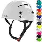 ALPIDEX Kletterhelm | Norm EN 12492 Kletterausrüstung Hartschalenhelm | Universal Passend | Robust...